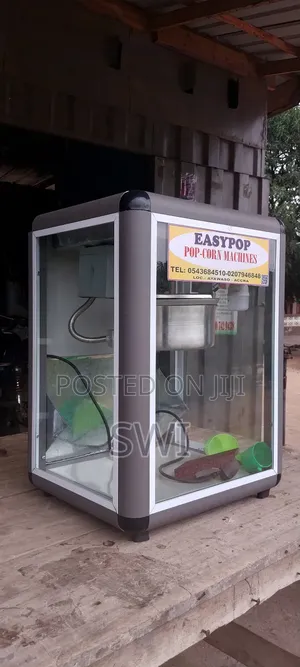 Electric Popcorn Machine | Gas / Electric | Non-Stick Bowl | Auto Stirring | Glass Display | Single & Double | Commercial Grade