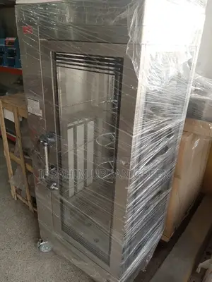 Chicken Roaster Single | Electric / Gas | Rotating Spit | Stainless Steel | Restaurant Roasting & Poultry Grade