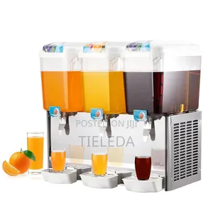 Juice Dispenser | Food-Grade PC Tank | Compressor Cooling | Hot & Cold Modes | 8–18L per Tank | Restaurant & Events Grade