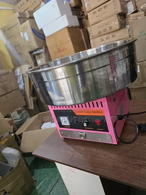 Cotton Candy Machine | Stainless Steel Bowl | 1000W Quick-Heat | Cart & Sugar Scoop Included | Commercial Event Grade