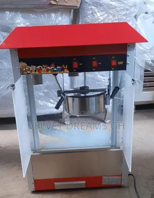 High-Performance Popcorn Machine With Warmer | Gas / Electric | Non-Stick Bowl | Auto Stirring | Glass Display | Single & Double | Commercial Grade