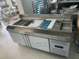 Full Bar Set | Glass Door Display | Compressor Cooling | LED Interior | Stainless Frame | Restaurant & Retail Grade