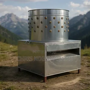 Chicken Feather Remover | Electric / Gas | Rotating Spit | Stainless Steel | Restaurant Roasting & Poultry Grade