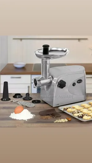 Meat Grinder | Stainless Steel | 1000W+ Motor | Reverse Function | Multiple Blade Sizes | Commercial Grade