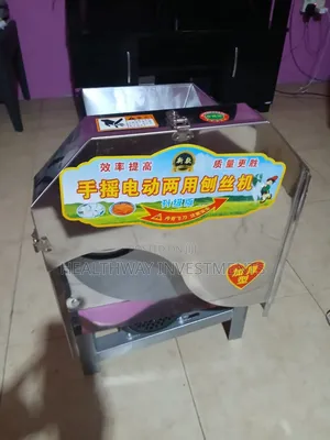 Cassava Slicer And Vegetable Shredder | Commercial Grade | Stainless Steel | Durable Construction | Restaurant & Catering Ready