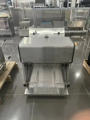 Bread Slicer | Stainless Steel Blade | Adjustable Thickness | Safety Guard | Electric | Commercial Bakery Grade
