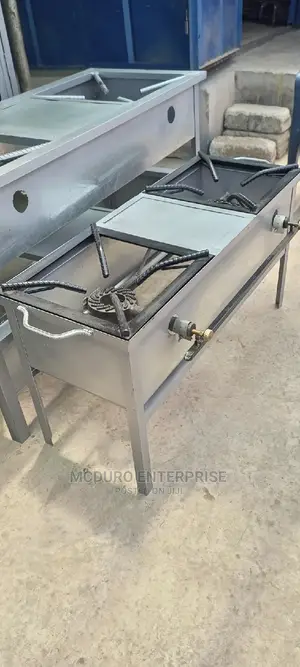 Industrial Stoves | Galvanised / Stainless Steel | Cast-Iron Grates | Heavy-Duty | Multi-Burner | Commercial Kitchen Grade