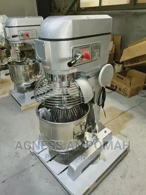 Cake Mixer | Stainless Steel Bowl | Dough Hook + Beater + Whisk | Variable Speed | Commercial Bakery Grade