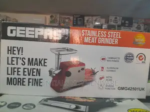 Meat Grinder | Stainless Steel | 1000W+ Motor | Reverse Function | Multiple Blade Sizes | Commercial Grade