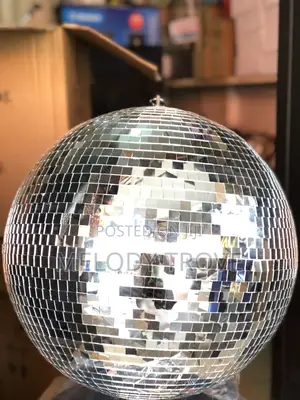 40x40 Mirror Ball (Silver) | Mirrored Tiles | Rotating Motor Included | RGBW Spotlight Compatible | 30–60cm | Events Grade