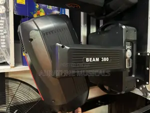 Beam 380light | High-Power Bulb | Motorised Pan & Tilt | DMX512 | Gobo & Colour Wheel | Concert & Club Grade