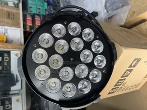 Stage Light 18 Led | RGBW 4-in-1 LEDs | DMX512 | Sound-Activated | Aluminium Housing | Stage & DJ Grade