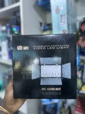 Professional Led Video Light | LED Panel | Adjustable Colour Temp | Remote Control | Tripod Stand Included | Photo & Video Grade