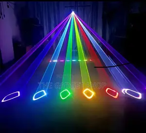 Laser Beam Light | RGB Laser | DMX512 / Sound-Activated | 3D Animation Effects | Indoor & Outdoor | Stage & Club Grade