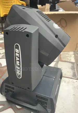 Beam 230 Moving Head Stage Light | 230W Philips/YODN Lamp | 14 Colours + White | 18 Gobos | Rainbow Effect | DMX512 | Concert Grade | Fairly Used – Inspected & Working