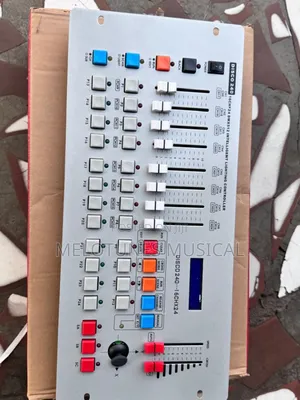 240 DMX Lights Controller, for DJ, 12 v DC | DMX512 | 192–1024 Channels | Multiple Scene Memory | Universal Fixture Compatible | Stage & DJ Grade