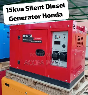 Honda 15kva Generator - High Performance and Durability | Honda / Japan Engine | 100% Copper Alternator | Key & Pull Start | Silent Operation | 1-Year Warranty