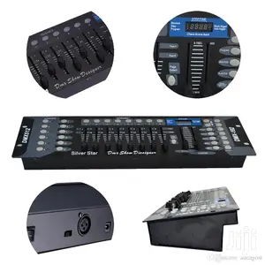 Dmx 512 Light Controller | DMX512 | 192–1024 Channels | Multiple Scene Memory | Universal Fixture Compatible | Stage & DJ Grade
