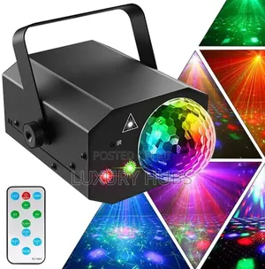Sound Activated Laser Light | RGB Laser | DMX512 / Sound-Activated | 3D Animation Effects | Indoor & Outdoor | Stage & Club Grade