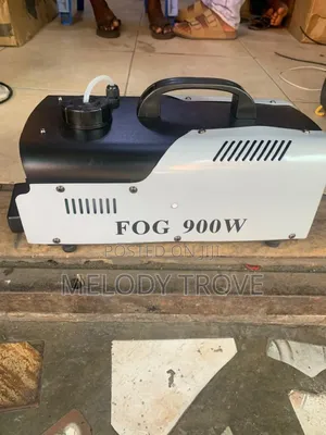 Fog Machine 900watt | DMX Compatible | Wired & Wireless Remote | RGB LED Lights | 2000–20000 CFM Output | Stage & Event Grade