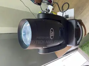 Beam 380 Watts Moving Head Stage Lights | High-Power Bulb | Motorised Pan & Tilt | DMX512 | Gobo & Colour Wheel | Concert & Club Grade