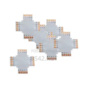 X Shape LED Strip PCB(100pcs) | DC 12V | RGBW 5-in-1 | 50,000hr Lifespan | Cuttable | Remote Control | Decoration Grade