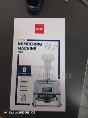 Numbering Machine – Self-Ink Stamp, Date Stamp & Embossing Seal – Custom & Ready-Made