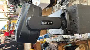 Beam 275 Moving Head Light | High-Power Bulb | Motorised Pan & Tilt | DMX512 | Gobo & Colour Wheel | Concert & Club Grade