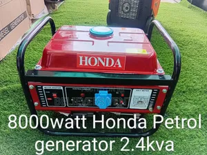 Portable 2.4kva Honda Petrol Generator Pull Start Generator | Brand New | 100% Copper Engine | Silent Operation | Key Start | 1-Year Warranty