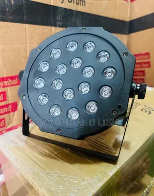 18 Lamp Led Par Can | RGBW 4-in-1 LEDs | DMX512 | Sound-Activated | Aluminium Housing | Stage & DJ Grade