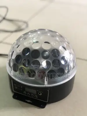 Round Light Ball for Stage | Mirrored Tiles | Rotating Motor Included | RGBW Spotlight Compatible | 30–60cm | Events Grade