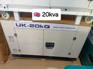 British Machine 20kva Silent Disel Engine 20kva | Perkins / Honda / Kama Engine | Silent Canopy | 100% Copper Alternator | Key & Auto Start | 1–5 Year Warranty