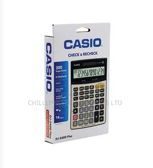 Casio Calculator DJ 240D PLUS