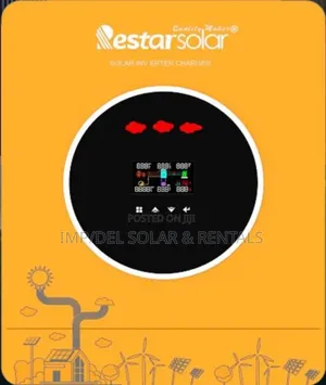 4.2kw 24v Solar Hybrid Inverter | MPPT Solar Charging | Pure Sine Wave Output | Grid-Tie / Off-Grid | 48V Battery Compatible | Solar Grade