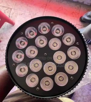 Flat RGBW Auv Led Par Light | RGBW 4-in-1 LEDs | DMX512 | Sound-Activated | Aluminium Housing | Stage & DJ Grade