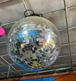 Mirror Ball (Silver) - Big [50x50] | Mirrored Tiles | Rotating Motor Included | RGBW Spotlight Compatible | 30–60cm | Events Grade