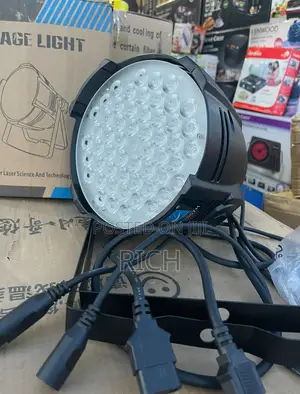 Crystal Face Stage Lights 54 Lamps at Wholesale Prices | 54 × 3W RGB LEDs | DMX512 In/Out | Sound-Activated | 162W | Stage & DJ Grade