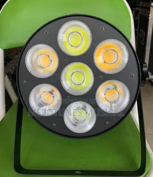 7 Eyes Cob Par Light | COB LED Technology | Warm + Cool White | DMX512 | High-Lux Output | Audience & Stage Blinder Grade