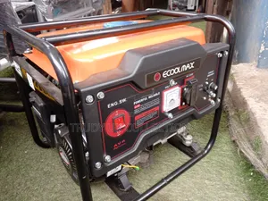 Ecoolmax Silent Generator Quality 4kva Generator | Ecoolmax Japan Engine | 100% Copper Alternator | Silent Inverter Type | Key & Pull Start | Warranty