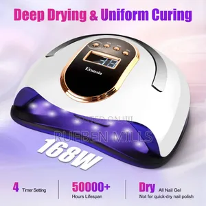 Deep Drying 168W Blueque V8 UV LED Lights Nail Dryer Lamp