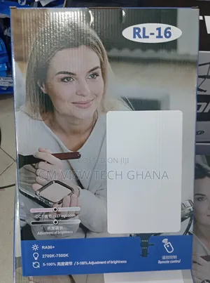 26inch Led Photographic Light With Stand (Remote Control) | LED Panel | Adjustable Colour Temp | Remote Control | Tripod Stand Included | Photo & Video Grade