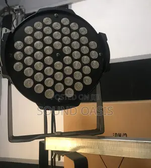 18par LED Stage Lights | RGBW 4-in-1 LEDs | DMX512 | Sound-Activated | Aluminium Housing | Stage & DJ Grade