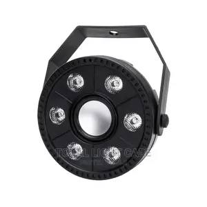 6 Led Par Light With Active Bluetooth Speaker | RGBW 4-in-1 LEDs | DMX512 | Sound-Activated | Aluminium Housing | Stage & DJ Grade