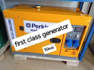 Supper Effective and Silent 15kva Diesel Generator | Brand New | 100% Copper Engine | Silent Operation | Key Start | 1-Year Warranty