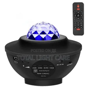 Starry Projector Mood Light | RGB Remote Control | Multiple Modes | Indoor & Outdoor | Decorative & Stage Grade