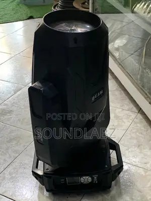 Beam 260 Stage Light | High-Power Bulb | Motorised Pan & Tilt | DMX512 | Gobo & Colour Wheel | Concert & Club Grade