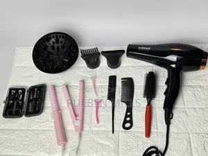 4000w Sonar Sn-1269 Twelve in One High Quality Hair Dryer