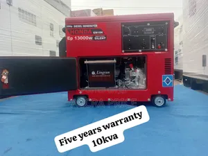 Prime Power Generation 10kva Honda Diesel Generator 10kva | Honda / Japan Engine | 100% Copper Alternator | Key & Pull Start | Silent Operation | 1-Year Warranty