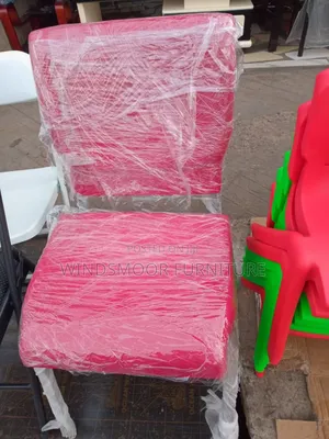 An Authentic Red Audithorium Chair