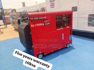 Robust Honda 10kva 13000watts Honda Diesel Generator | Honda / Japan Engine | 100% Copper Alternator | Key & Pull Start | Silent Operation | 1-Year Warranty